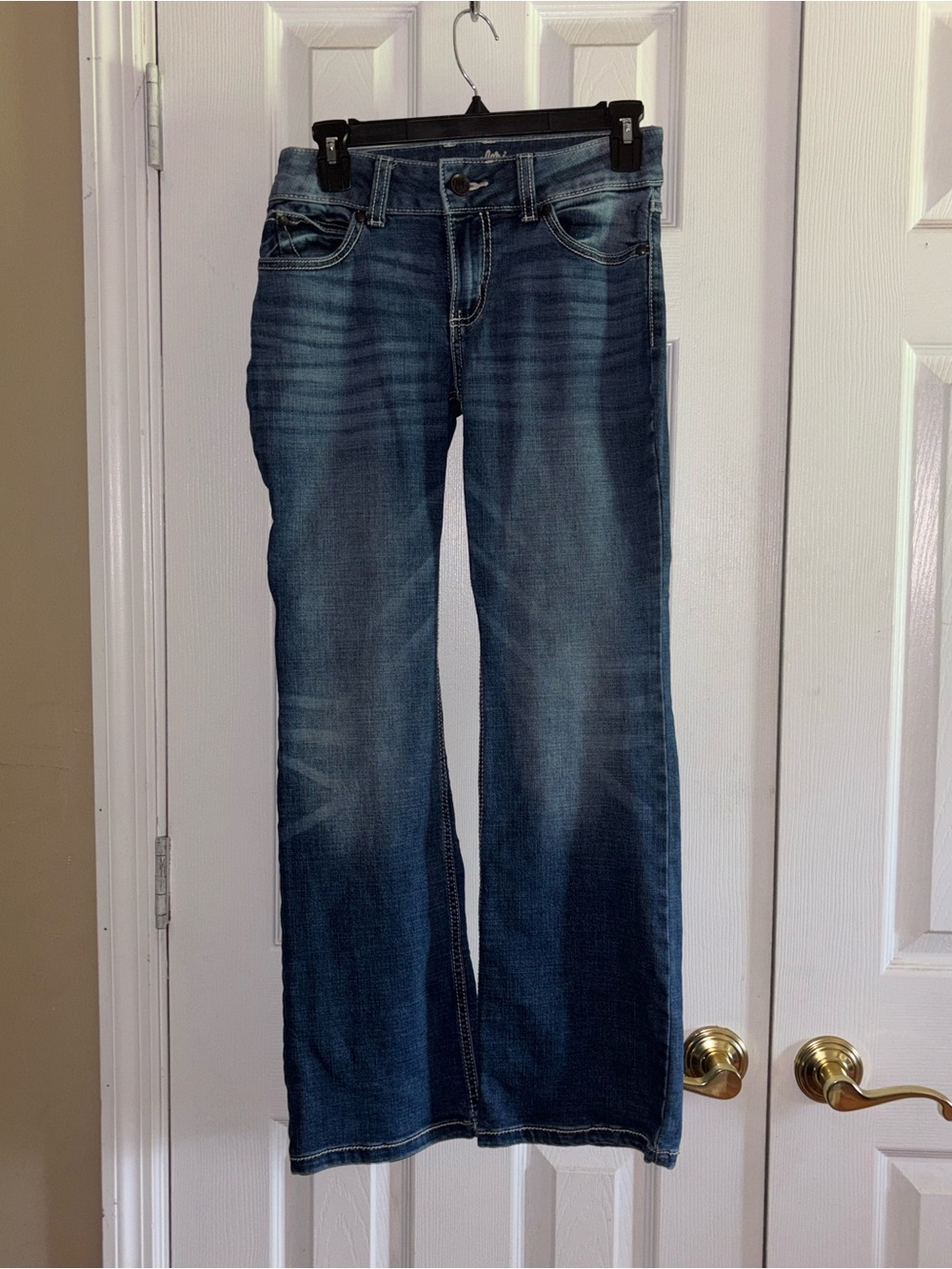 Wrangler Women's Dark Blue Boot-Cut Jeans
